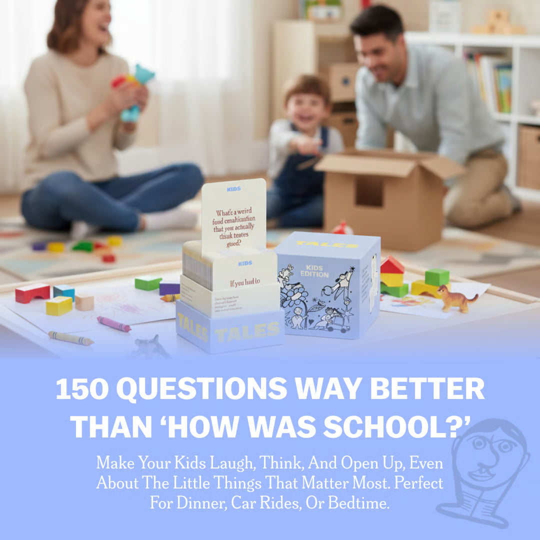 QuestKids: 150 Cards (Kids Edition) - Fun Conversation Starters for Kids